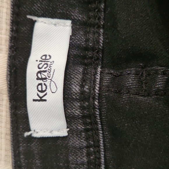 Kensie Black Jeans Size 8/29 - Picture 4 of 7